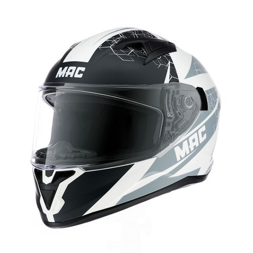 Casco MAC Speed Wasp Blanco / Negro