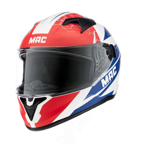 Casco MAC Speed Wasp Azul / Blanco / Negro