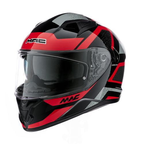 Casco MAC Speed 2.0 Neo Negro / Rojo