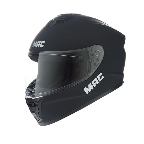 Casco Mac 801 Starter Solid Negro / Mate