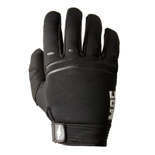 Guantes MAC Cuero Neoprene Atomic Negro
