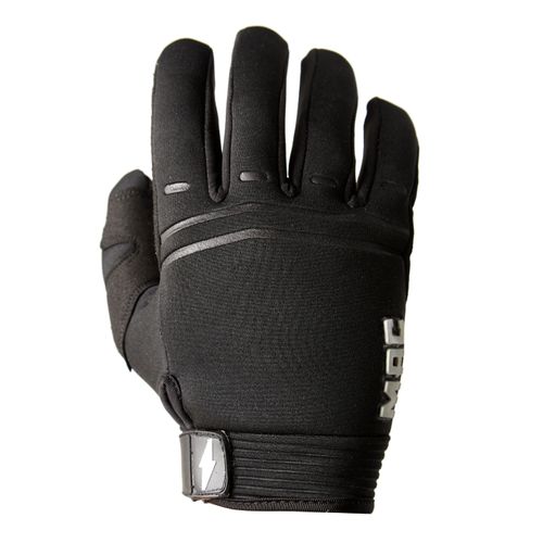 Guantes MAC Cuero Neoprene Atomic Negro