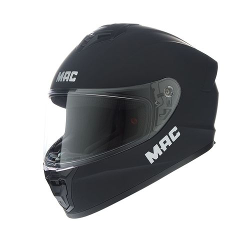 Casco Mac 801 Starter Solid Negro / Gris Mate