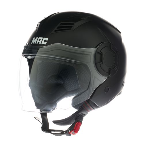 Casco MAC 766 Aerox Solid Negro / Mate