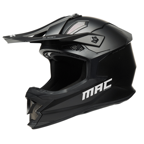 Casco MAC 609 Virtus Solid Negro / Mate