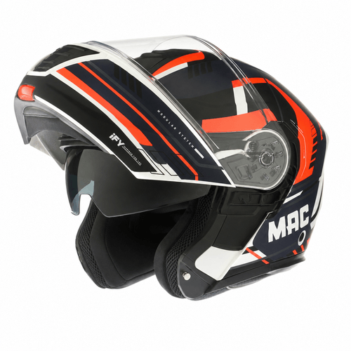 Casco MAC 917 Onyx Pulse Rojo / Azul / Mate